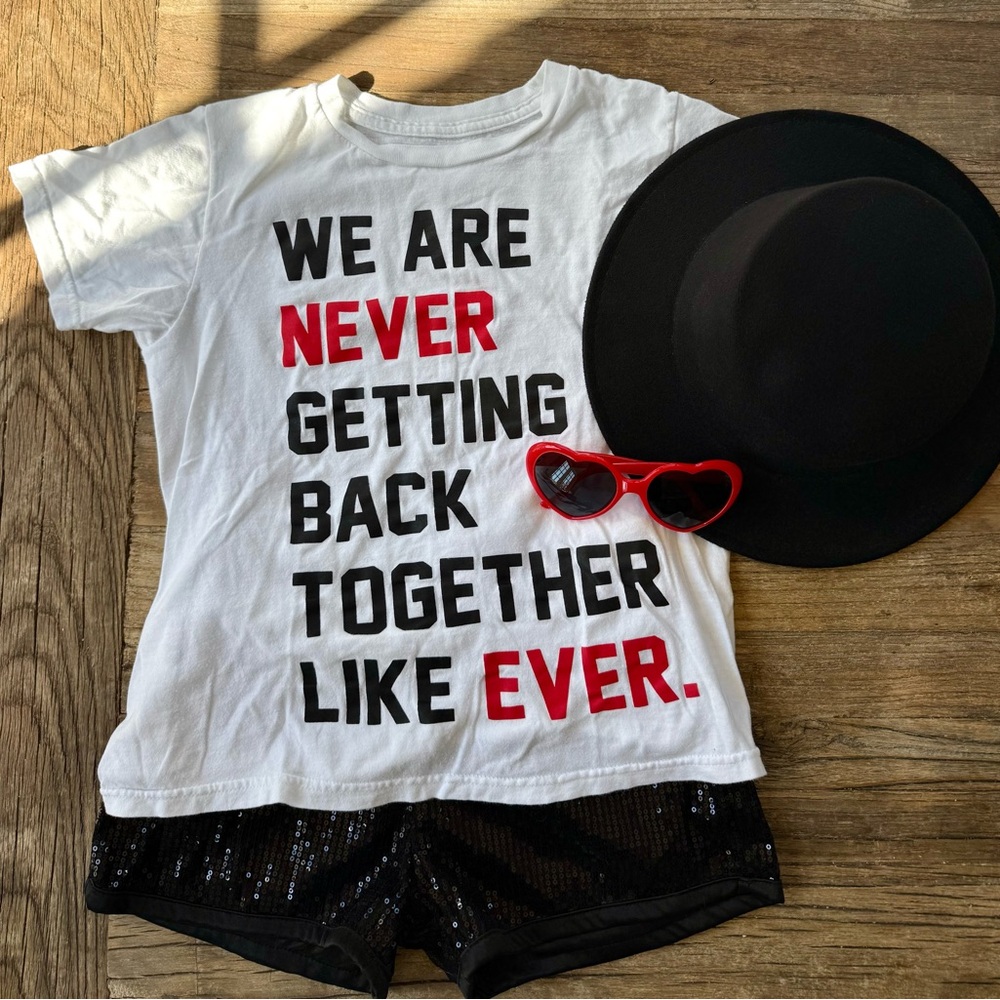 Taylor Swift Eras tour inspired “Red” outfit - girls size 9/10